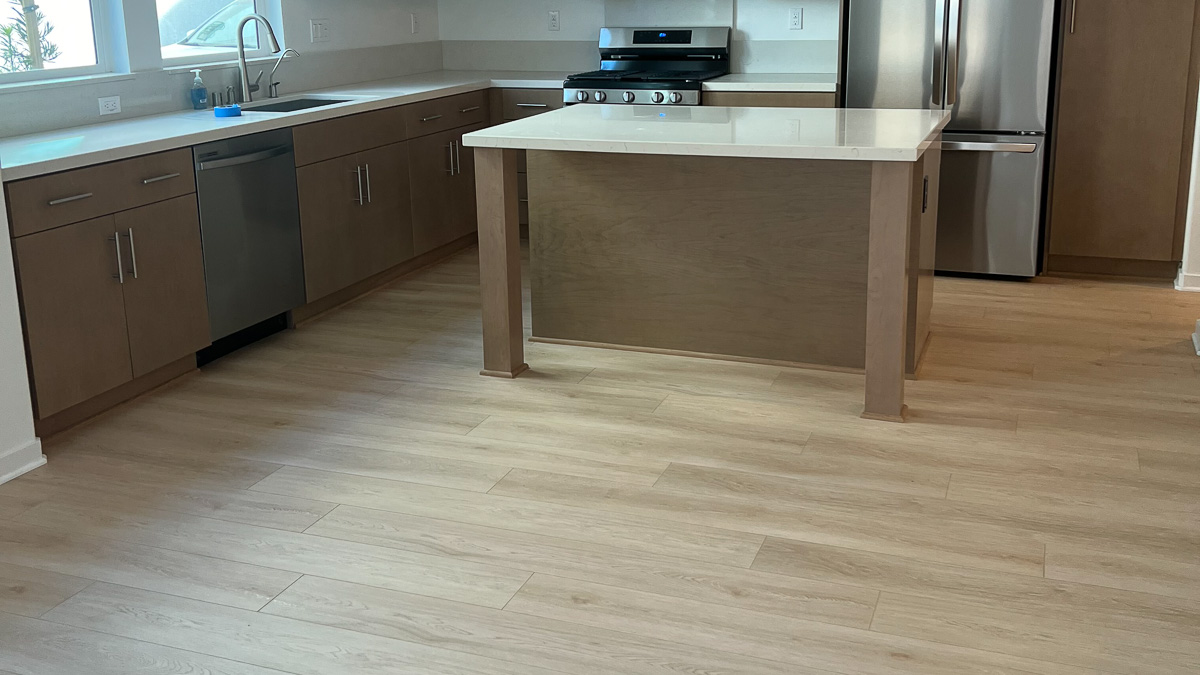 Laminate flooring durable enough for the kitchen